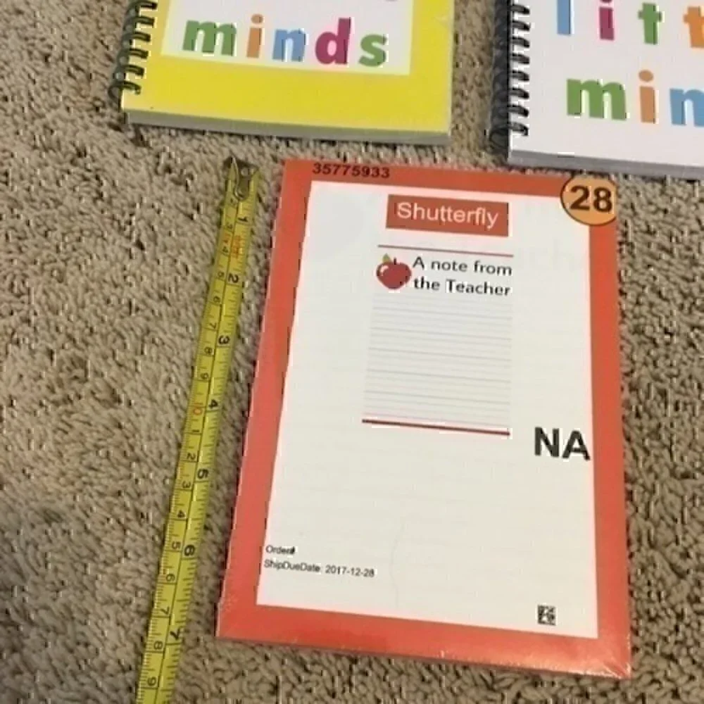 Set of 3 teacher notebooks new in package